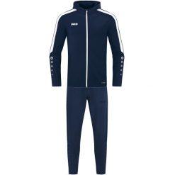 Dres rekreacyjny Jako Power. Niebieskie spodnie dresowe damskie Jako, xl, bez wzorów, z dresówki. Za 331.45 zł.