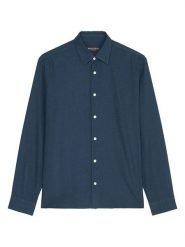 Marc O´Polo Koszula w kolorze granatowym rozmiar: 3XL. Niebieskie koszule męskie xl, bez wzorów, z bawełny, bez kołnierzyka, bez ramiączek. Za 153.71 zł.