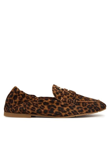 Steve Madden Lordsy 11005673 Brązowy. Brązowe mokasyny damskie Steve Madden, ze skóry. Za 519.99 zł.