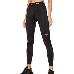 Legginsy damskie Everlast leonard. Czarne legginsy sportowe damskie Everlast, na lato, xs, bez wzorów, z materiału, na fitness i siłownię. Za 203.70 zł.