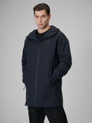 4F Parka przejściowa membrana 8000 męska - czarna S. Czarne parki męskie 4f, l, bez wzorów. Za 449.99 zł.