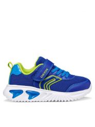 Geox Sneakersy J Assister Boy J45DZC 014CE C4344 S Niebieski. Niebieskie buty sportowe chłopięce Geox, z materiału, bez zapięcia. Za 249.99 zł.