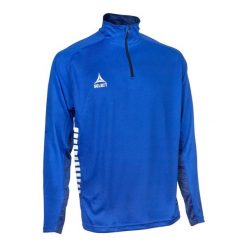 Bluza dresowa męska rozpinana Select SPAIN 1/2 ZIP niebieska. Niebieskie bluzy bez kaptura męskie Select, l, z dresówki. W wyprzedaży za 149.05 zł.