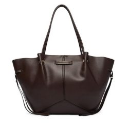 Torebka KARL LAGERFELD. Brązowe torebki klasyczne damskie Karl Lagerfeld, bez wzorów, bez dodatków. Za 849.99 zł.