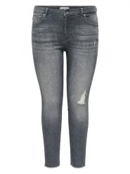ONLY Carmakoma Dżinsy - Skinny fit - w kolorze szarym rozmiar: 44/L32. Szare jeansy damskie Only Carmakoma. Za 131.74 zł.