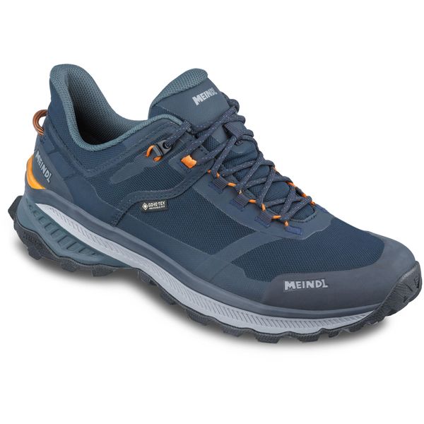 Buty sportowe męskie MEINDL Tahoma GTX z membraną Gore-Tex. Niebieskie buty trekkingowe męskie MEINDL, z gore-texu, bez zapięcia, trekkingowe, gore-tex. Za 899.90 zł.
