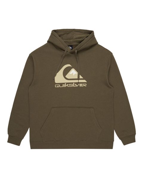 Bluza z kapturem dla Mężczyzn BIG LOGO Brązowy. Zielone bluzy z kapturem męskie Quiksilver, m, z bawełny. Za 289.00 zł.