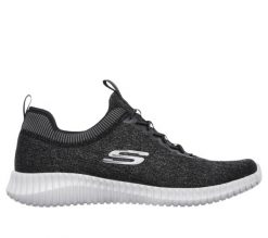 Buty treningowe sneakersy Skechers ELITE FLEX HARTNELL szare (52642BKGY). Szare buty fitness męskie Skechers, trekkingowe. Za 299.00 zł.