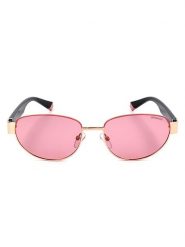 Polaroid Damskie okulary przeciwsłoneczne w kolorze czarno-jasnoróżowym rozmiar: 54. Czarne okulary przeciwsłoneczne damskie Polaroid. Za 140.53 zł.