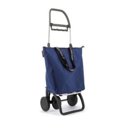 Mini Bag Plus MF 4L Niebieski. Niebieskie walizki Rolser, bez wzorów, z poliesteru, duże. Za 509.00 zł.