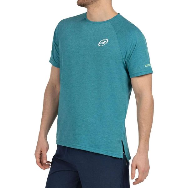 T-shirt Bullpadel Montse. Zielone t-shirty damskie bullpadel, s, bez wzorów, z materiału, bez kołnierzyka. Za 181.15 zł.
