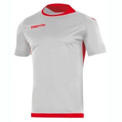 Koszulka Macron kelt. Białe t-shirty sportowe męskie Macron, m, z jersey, bez ramiączek, do piłki nożnej. Za 192.00 zł.