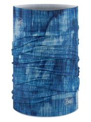 Buff Szal-koło w kolorze niebieskim rozmiar: onesize. Niebieskie szaliki i kominy damskie Buff, bez wzorów, z materiału. Za 73.93 zł.