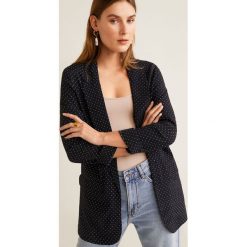 Mango - Żakiet Carrie. Marynarki i żakiety damskie Mango, l, bez wzorów, z materiału, eleganckie. W wyprzedaży za 69.90 zł.