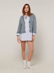 Rodier Kardigan w kolorze szarym rozmiar: M. Szare kardigany damskie Rodier, m, bez wzorów, z wełny. Za 260.99 zł.