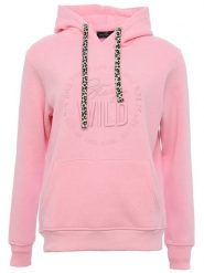 Zwillingsherz Bluza "Nelina" w kolorze jasnoróżowym rozmiar: L/XL. Różowe bluzy z kapturem damskie Zwillingsherz, l, z bawełny. Za 220.12 zł.