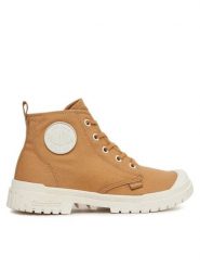 Palladium Trapery Pampa Sp20 Hi Cvs 76838-209-M Brązowy. Brązowe buty zimowe męskie Palladium, z materiału, bez zapięcia. Za 429.99 zł.