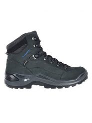 LOWA Skórzane buty turystyczne "Renegade Evo GTX Mid" w kolorze granatowym rozmiar: 46. Niebieskie buty trekkingowe męskie Lowa, z gore-texu, bez zapięcia, outdoorowe, gore-tex. Za 658.88 zł.