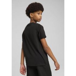 Młodzieżowa koszulka Essentials Logo Lab Summer PUMA Black. Czarna bluzki damskie Puma, m, bez wzorów, z gumy, młodzieżowe, bez kołnierzyka, bez ramiączek. Za 190.00 zł.