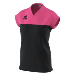 Koszulka damska Errea Bessy. Czarne t-shirty damskie ERREA, s, bez wzorów, bez kołnierzyka. Za 184.50 zł.