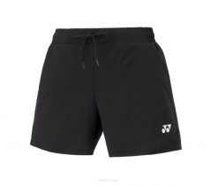 Spodenki tenisowe Yonex damskie Tennis Shorts. Czarne szorty damskie YONEX, bez wzorów, z materiału. Za 125.99 zł.