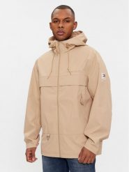 Tommy Jeans Kurtka przejściowa Chicago DM0DM17889 Beżowy Regular Fit. Brązowe kurtki męskie Tommy Jeans, m, bez wzorów, z jeansu, bez kaptura. Za 539.99 zł.