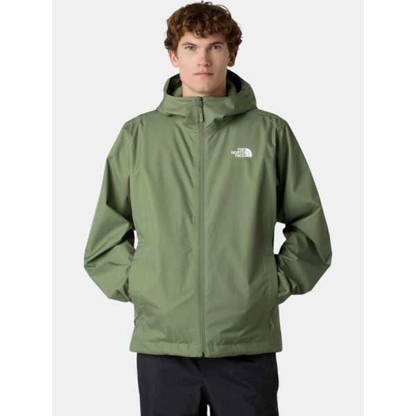 Płaszcz Przeciwdeszczowy Męski The North Face M Quest. Zielone płaszcze męskie The North Face, m, bez wzorów, sportowe. W wyprzedaży za 485.10 zł.