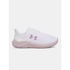 Buty do biegania damskie Under Armour Charged Pursuit 4 prime. Białe obuwie do biegania damskie Under Armour. Za 209.99 zł.