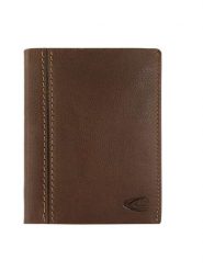 Camel Active Skórzany portfel "Bilbao" w kolorze brązowym - 10 x 12,7 x 1,5 cm rozmiar: onesize. Brązowe portfele męskie Camel Active, bez wzorów, z materiału. Za 139.54 zł.