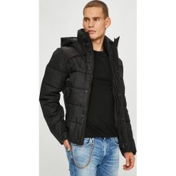 G-Star Raw - Kurtka. Czarne kurtki męskie G-Star Raw, l, bez wzorów, z elastanu, retro, z kapturem. W wyprzedaży za 449.90 zł.