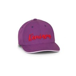 Czapka z daszkiem Galop Wear Koniara. Czerwone czapki męskie GALOP WEAR, bez wzorów, sportowe. W wyprzedaży za 114.00 zł.