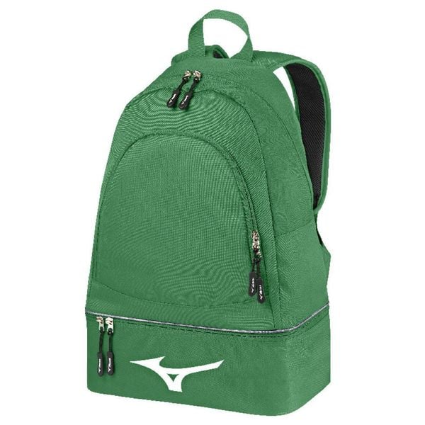 Plecak treningowy Mizuno black/green. Zielone plecaki damskie Mizuno, bez wzorów, sportowe. Za 119.99 zł.