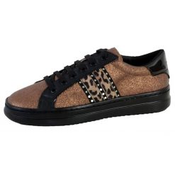Buty Geox D Pontoise D - Kobieta. Brązowe obuwie treningowe damskie Geox, do biegania. Za 391.45 zł.