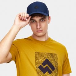 Czapka z daszkiem Alpinus Porto. Szare czapki męskie Alpinus, bez wzorów, sportowe. Za 49.00 zł.