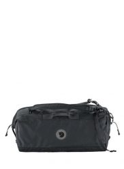 Torba Fjallraven Farden Duffel 80 - coal black. Czarne torebki klasyczne damskie Fjällräven, bez wzorów, z poliamidu, duże, bez dodatków. Za 978.30 zł.