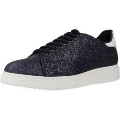 Buty GEOX D THYMAR C Niebieski. Niebieskie obuwie trekkingowe damskie Geox. Za 269.99 zł.