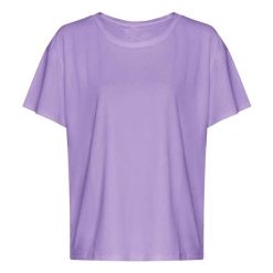 Koszulka Damska Z Odkrytymi Plecami. Fioletowe bluzki damskie JUST COOL, bez wzorów, sportowe, bez kołnierzyka, bez ramiączek. Za 54.99 zł.