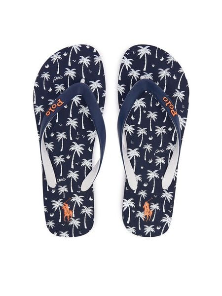 Polo Ralph Lauren Japonki 816P08338001 Granatowy. Niebieskie klapki i japonki męskie Polo Ralph Lauren, z gumy. Za 159.99 zł.
