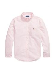 Polo Ralph Lauren Koszula 323A12752002 Różowy Regular Fit. Czerwone koszule chłopięce Polo Ralph Lauren, bez wzorów, z bawełny, bez kołnierzyka, bez ramiączek. Za 439.99 zł.