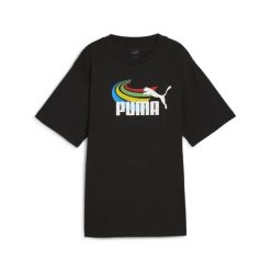 Puma Koszulka Graphics Summer Sports 62791301. Czarne bluzki sportowe damskie Puma, m, bez wzorów, bez ramiączek. Za 79.99 zł.