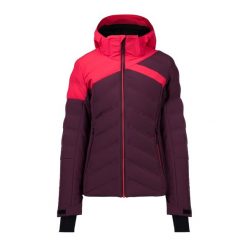 Kurtka narciarska damska CMP. Czerwone kurtki damskie CMP, xs, bez wzorów, bez kaptura, narciarskie. Za 659.99 zł.