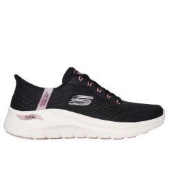 Buty sportowe damskie Skechers Arch Fit 2.0 Easy Chic. Czarne obuwie do biegania damskie Skechers. Za 445.00 zł.