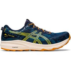 Buty do biegania męskie, ASICS Fuji Lite 3. Niebieskie obuwie do biegania damskie Asics. Za 636.05 zł.