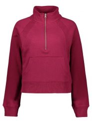 GAP Bluza w kolorze czerwonym rozmiar: XL. Czerwone bluzy bez kaptura damskie GAP, xl, z bawełny. Za 70.24 zł.