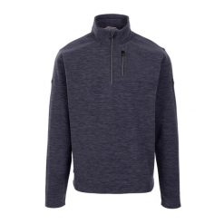 Męska Bluza Polarowa Farnworth AT100. Niebieskie bluzy bez kaptura męskie Trespass, l, z polaru. Za 108.99 zł.