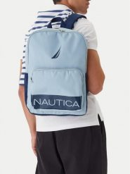 Nautica Plecak CWBEO-NTC-P-002-09 Niebieski. Niebieskie plecaki damskie Nautica, bez wzorów, z materiału, sportowe. Za 99.99 zł.