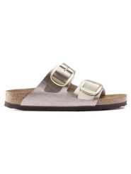 Birkenstock Klapki "Arizona" w kolorze beżowym rozmiar: 37. Brązowe klapki damskie Birkenstock, bez wzorów, bez obcasa. Za 421.20 zł.