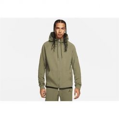 Kurtka uniwersalna męska Nike Air Jordan Essentials Warmup. Zielone kurtki męskie Nike, m, bez wzorów, casualowe, z kapturem. Za 517.00 zł.