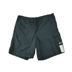 Nike szorty męskie vintage Y2K. Czarne szorty męskie Nike, l, z tkaniny, na fitness i siłownię. Za 106.46 zł.