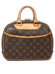 Louis Vuitton Torebka "Trouville" w kolorze brązowym - 30 x 25 x 11 cm rozmiar: onesize. Brązowe torebki klasyczne damskie Louis Vuitton, bez wzorów, z materiału, bez dodatków. Za 3,371.99 zł.